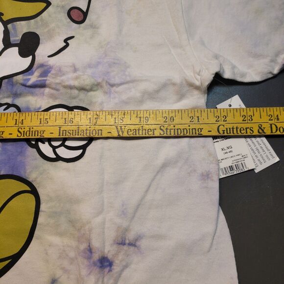 Disney Mickey Mouse Mens Tie Dye Graphic Print T-Shirt XL NEW NWT - Picture 5 of 6